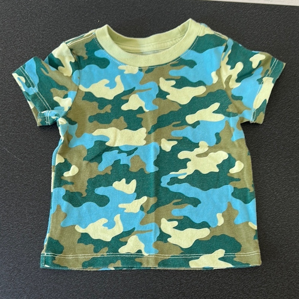 Cat & Jack Short Sleeve Tee in Vibrant Blue